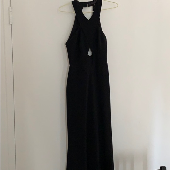 BCBG LONG BLACK DRESS - Picture 2 of 4